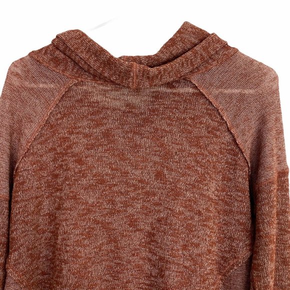 Free People Beatnik Hacci Cowl Neck Sweater Small - Picture 6 of 9